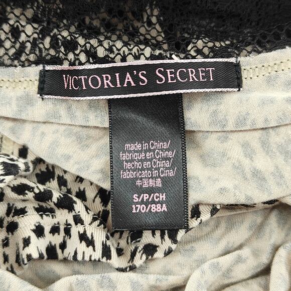 Victoria's Secret Stretch Lace Camisole Animal Print Womens Small - Picture 2 of 4